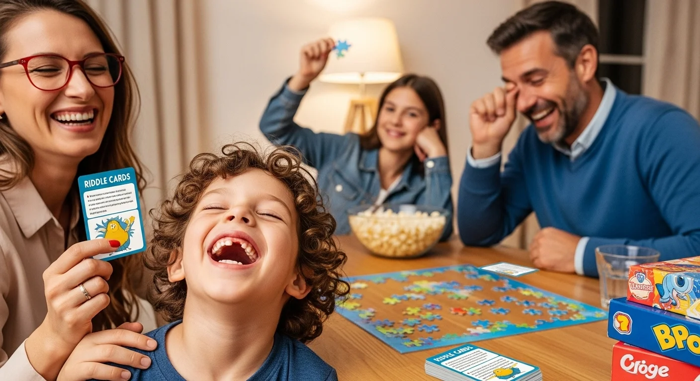 Light & Fun Puzzle Riddles for All Ages