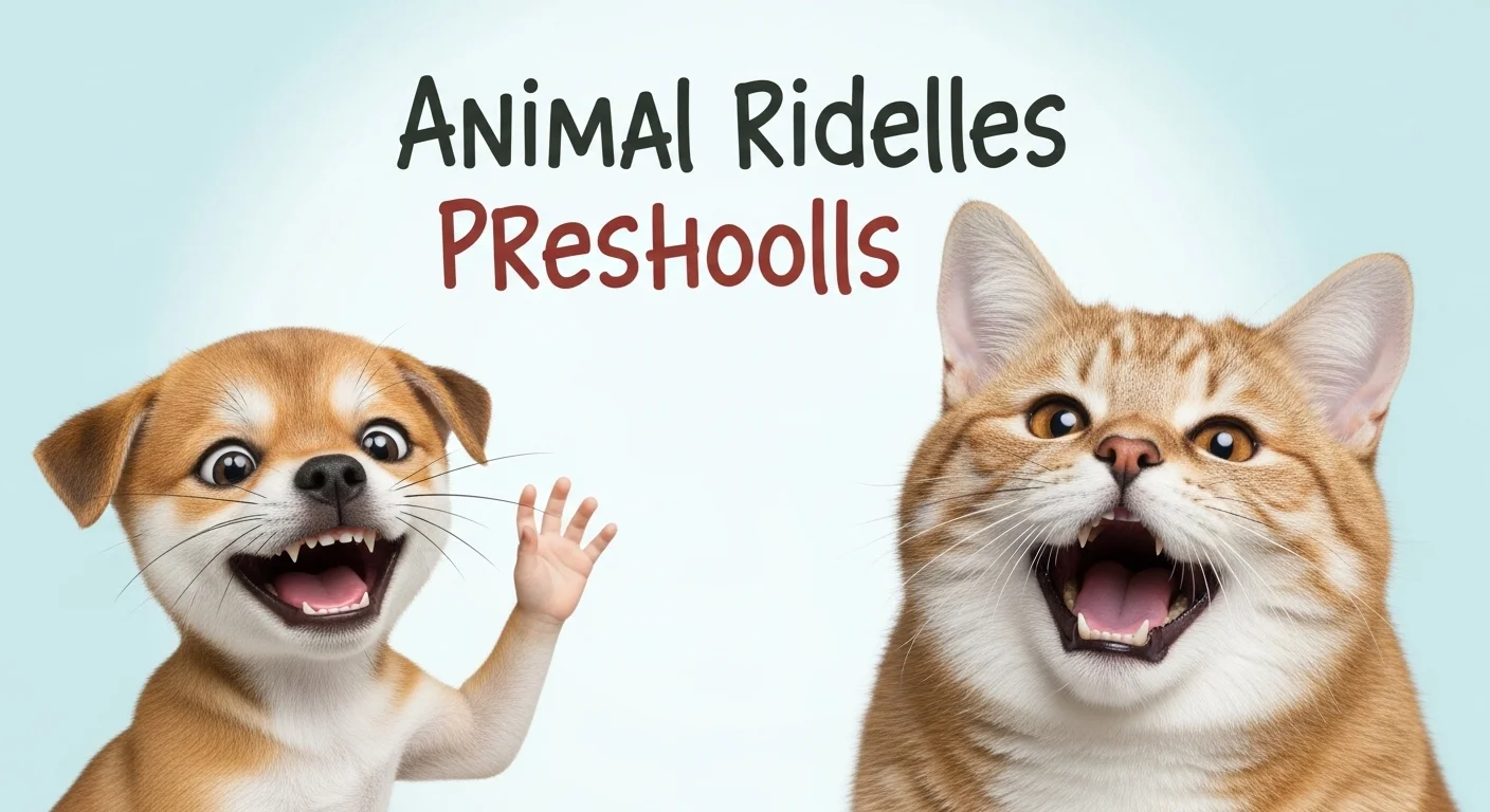 animal riddles for preschoolers
