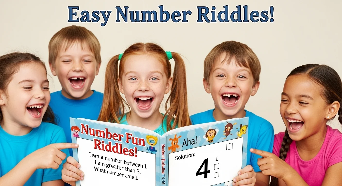 easy number riddles for kids