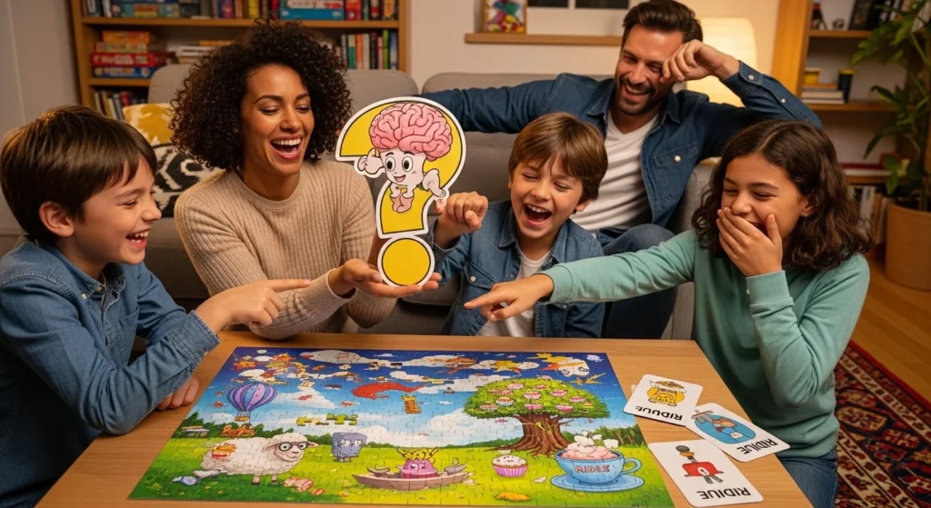 fun puzzle riddles for family nights