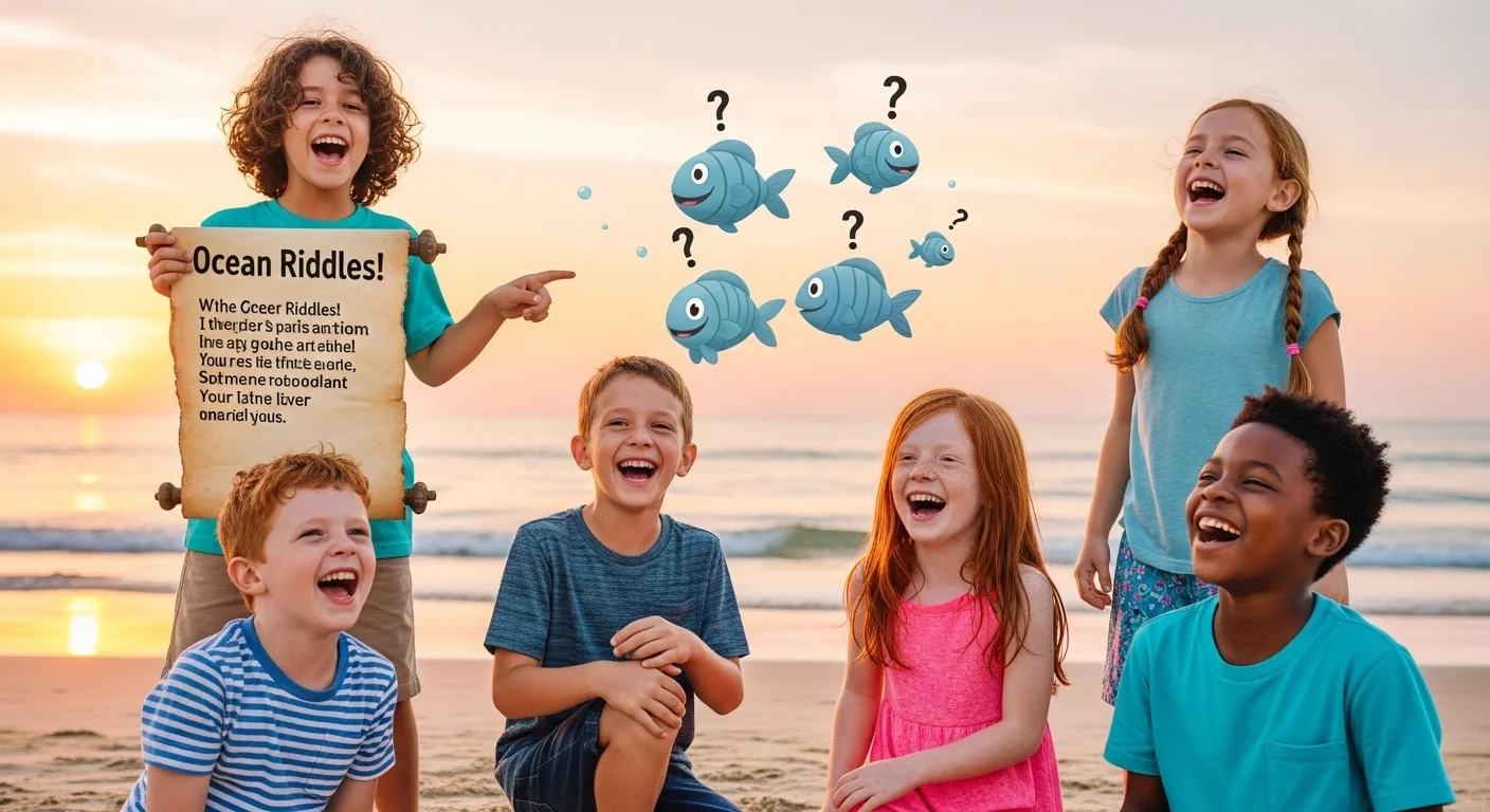 🌊 Ocean Riddles Kids with Answers