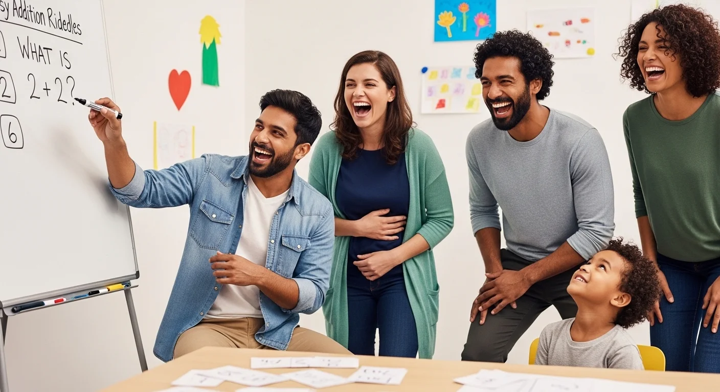 🍎 Addition Riddles for Curious Beginners