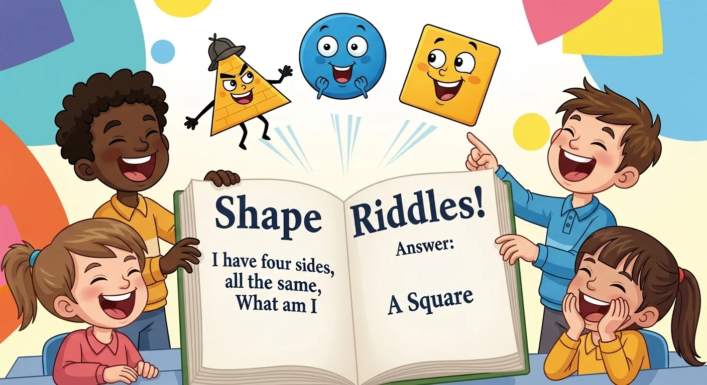 🏠 Everyday Object Shape Riddles