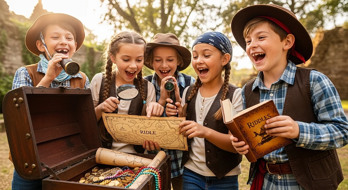 🏴‍☠️ Treasure Riddles for Kids with Answers