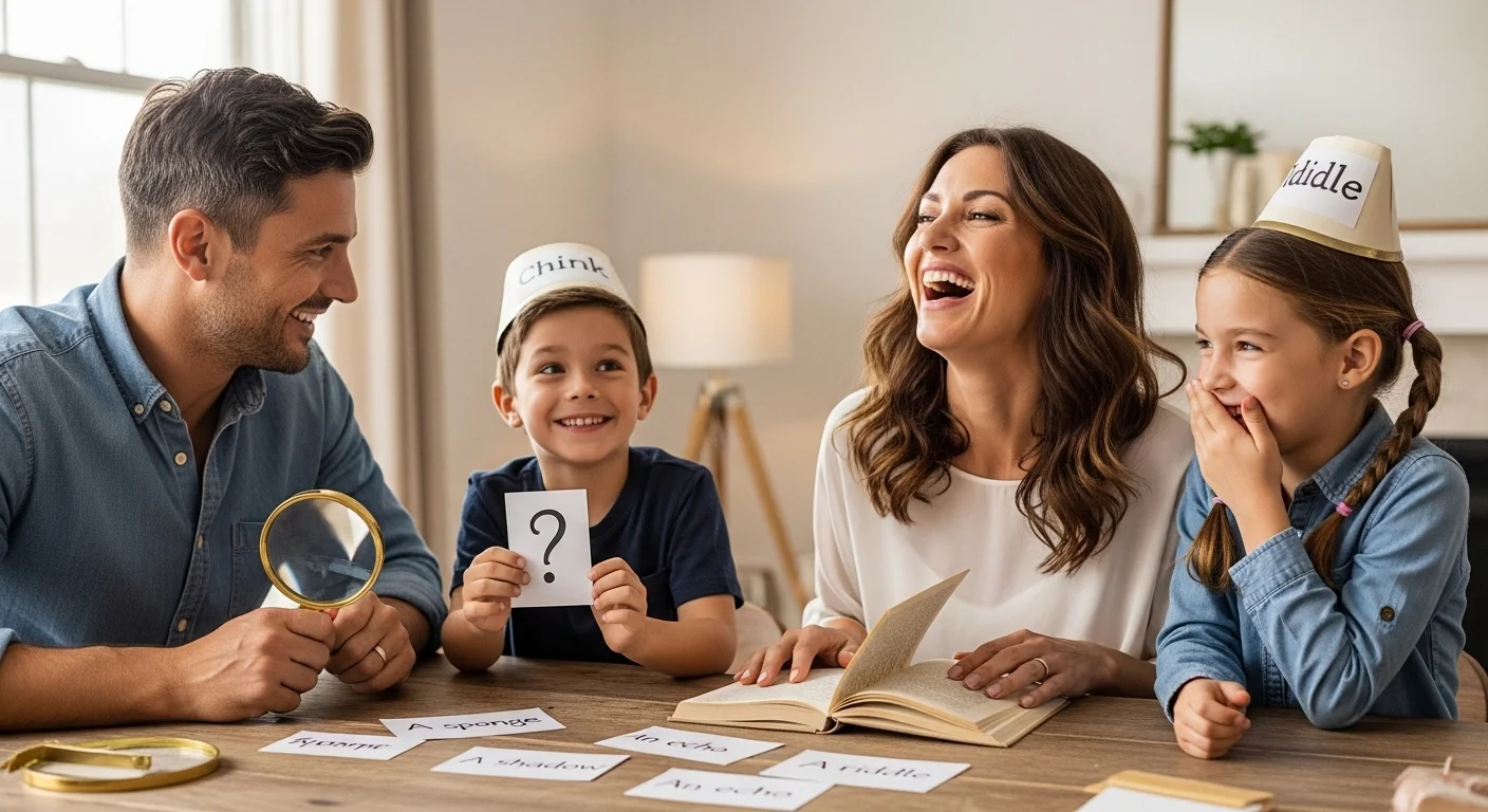 👨‍👩‍👧 Family Riddles with Answers for Kids