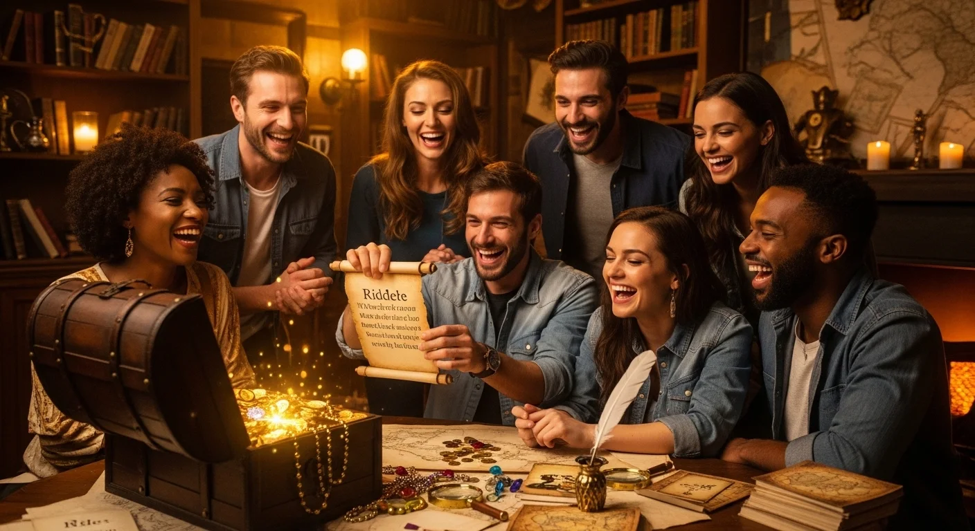 🔥 Hard Treasure Hunt Riddles with Answers