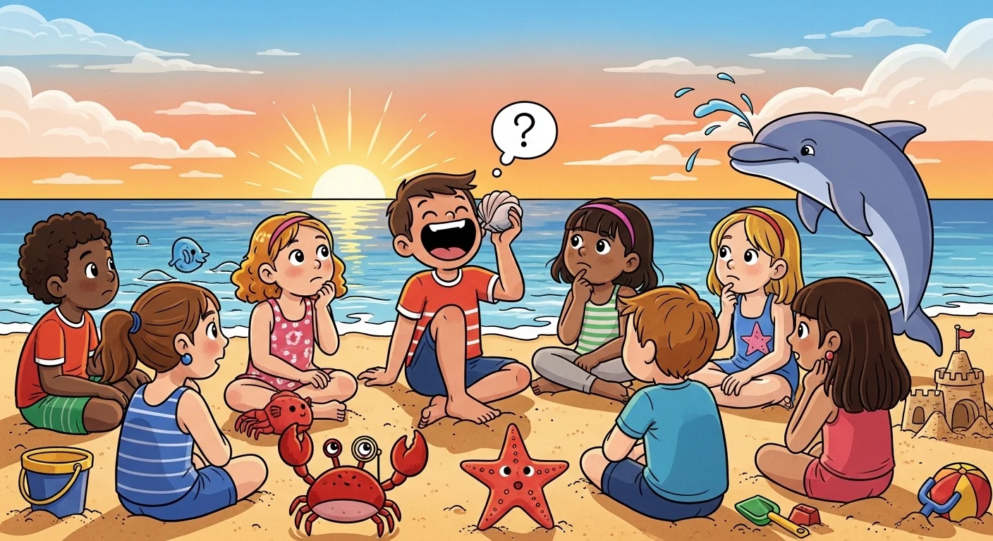 😂 Ocean Riddles Kids Funny