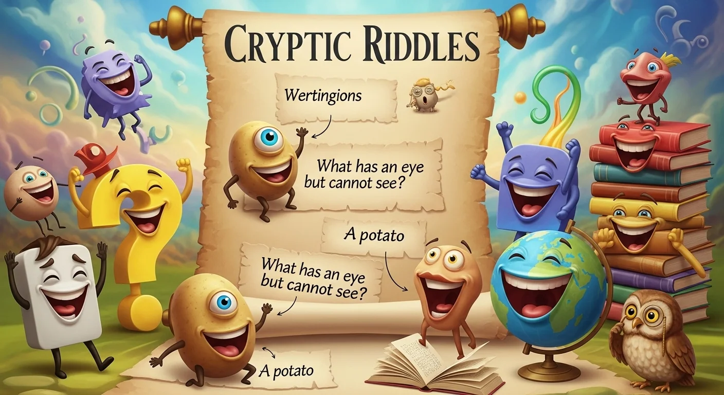 🧠 Cryptic Riddles That Challenge Your Mind with Fun (With Answers)
