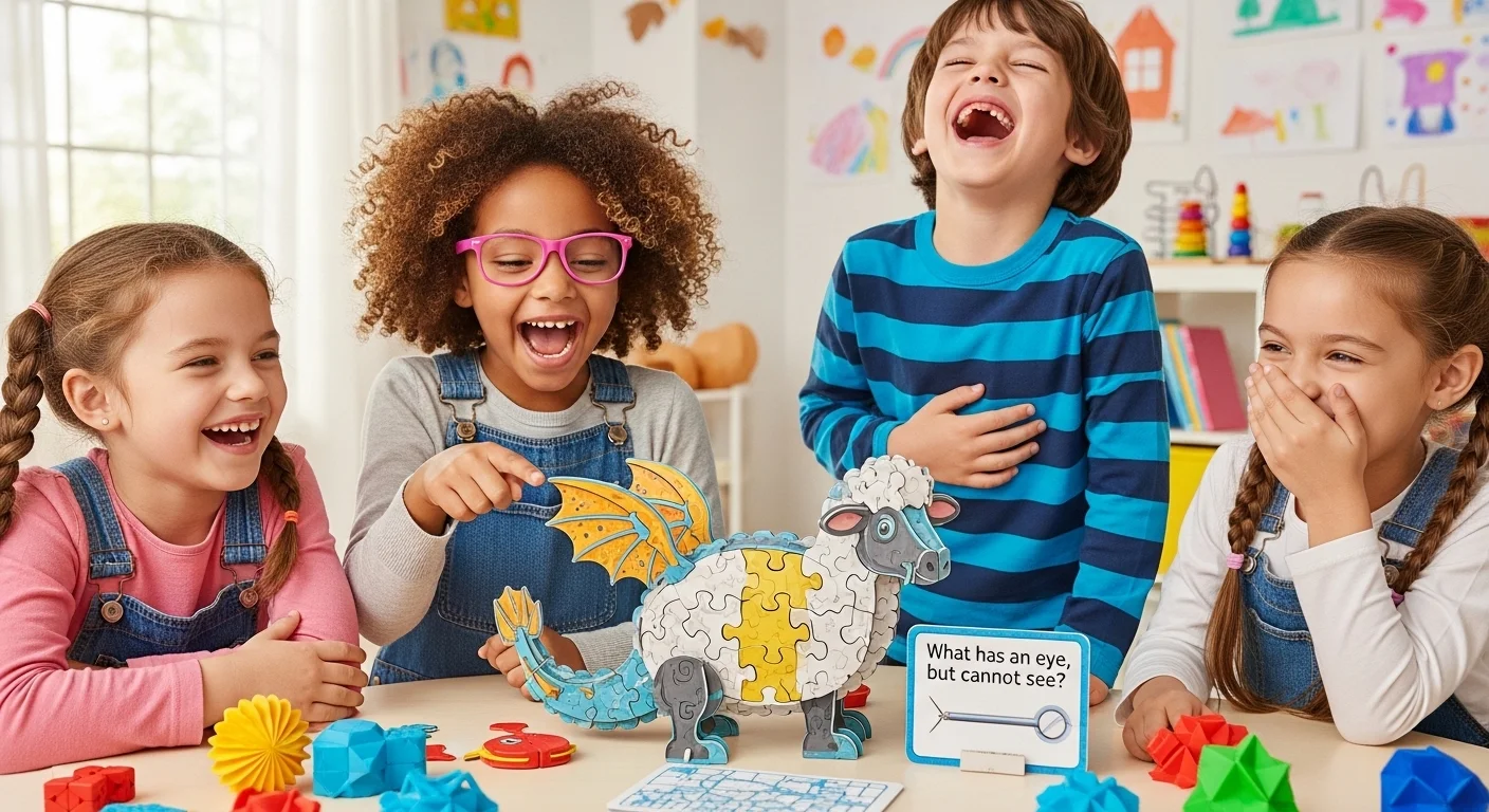 3D Riddles Kids with Answers