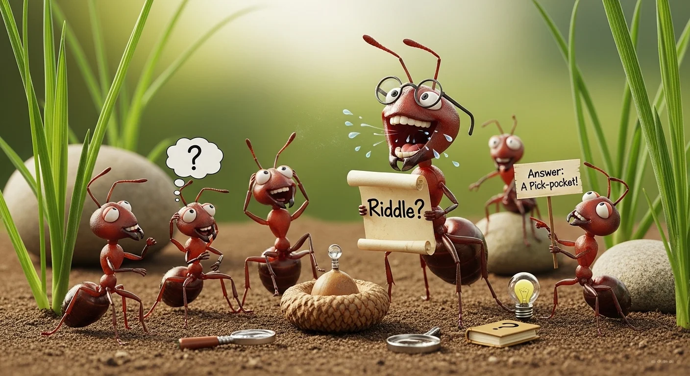 Ant riddles with answers for adults