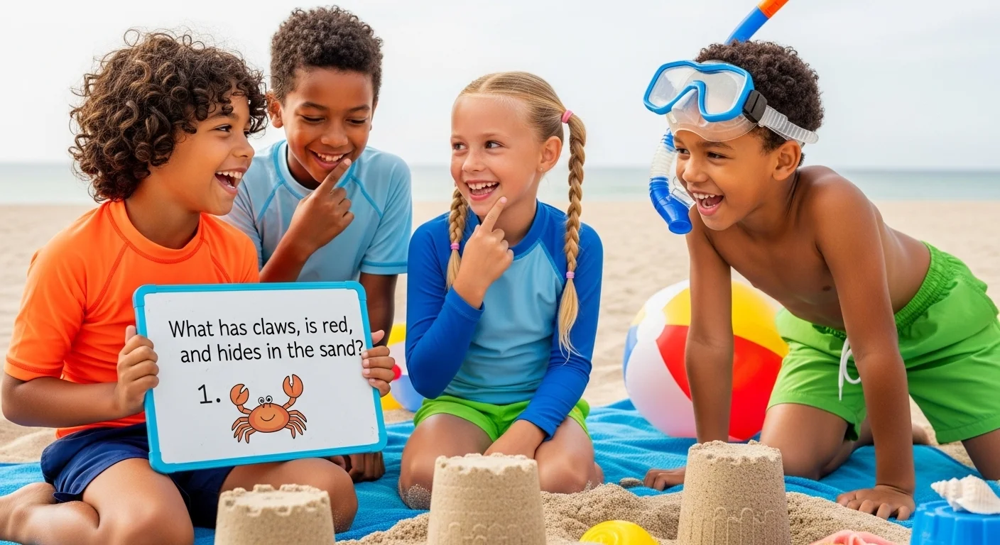 Beach Riddles Kids with Answers