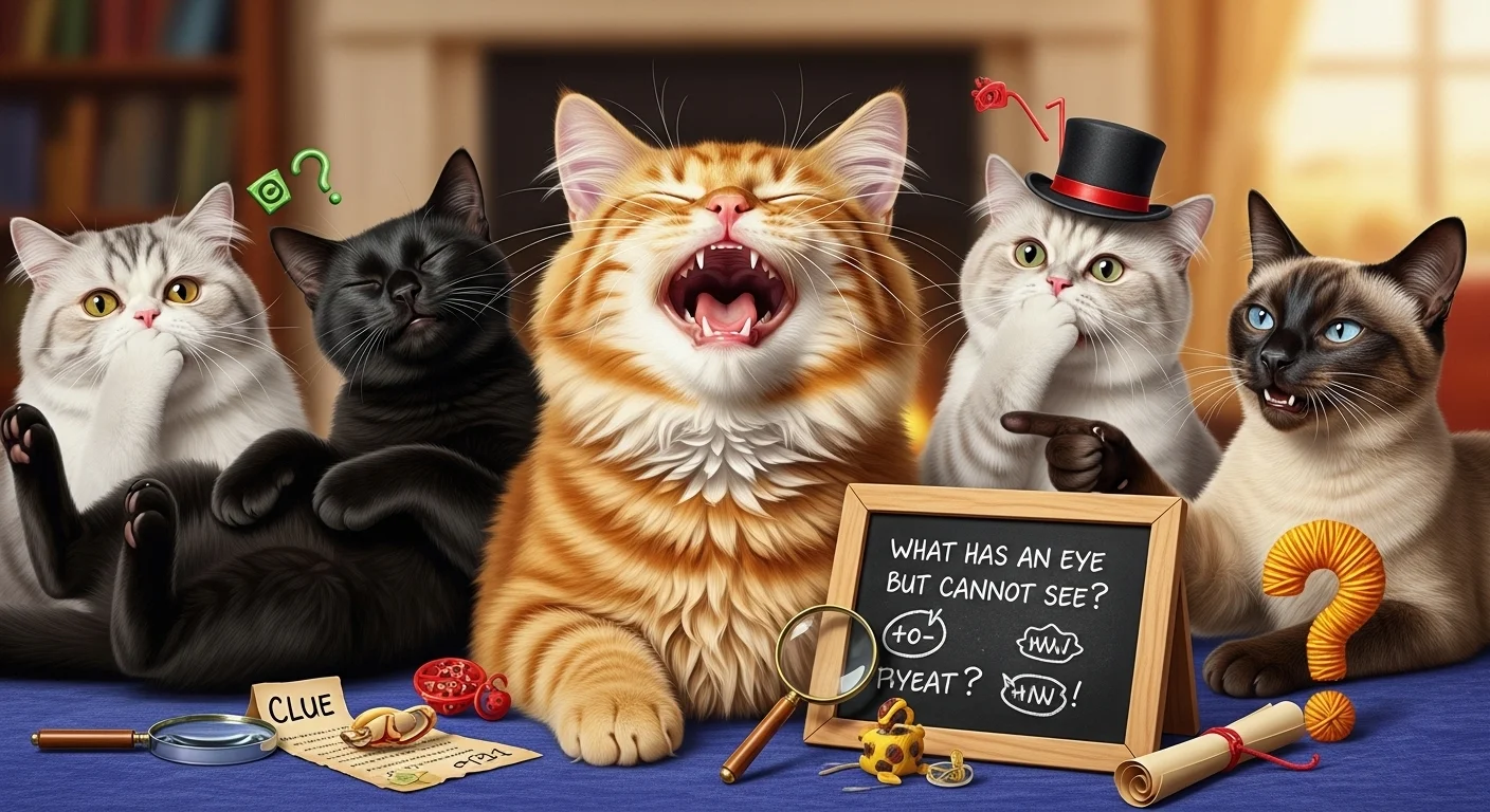 Cat Riddles for Adults