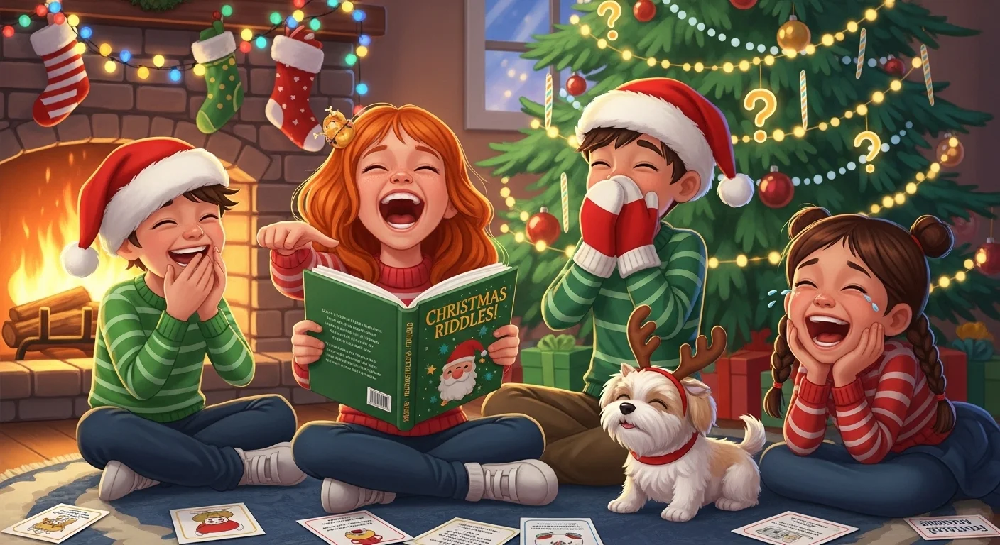 Christmas Riddles for Kids with Answers