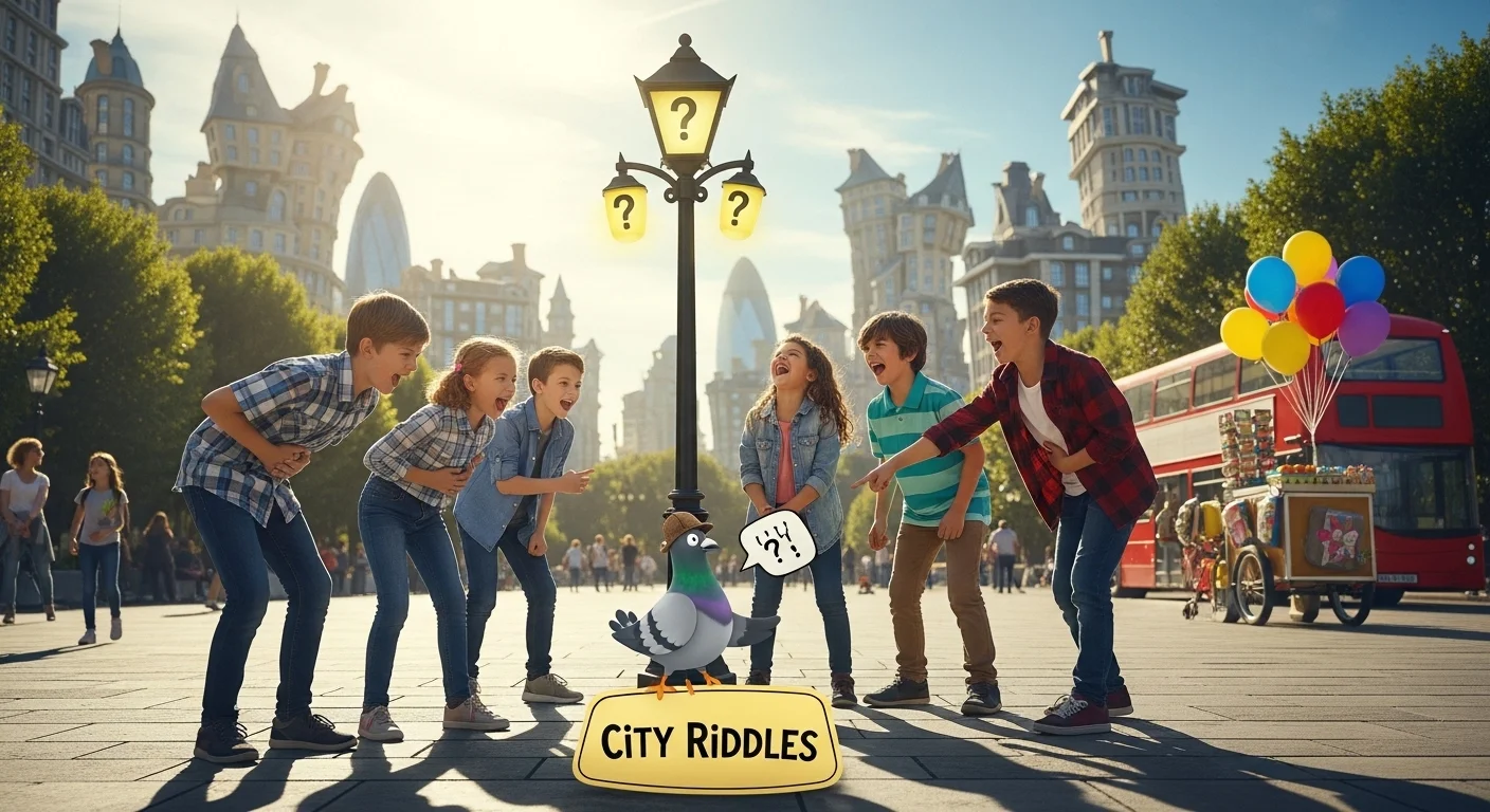 City Riddles Kids with Answers
