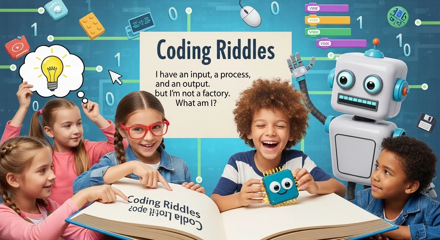 Coding Riddles for Kids with Answers