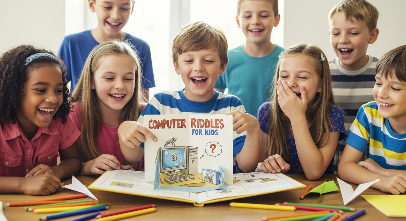 Computer Riddles Kids Easy