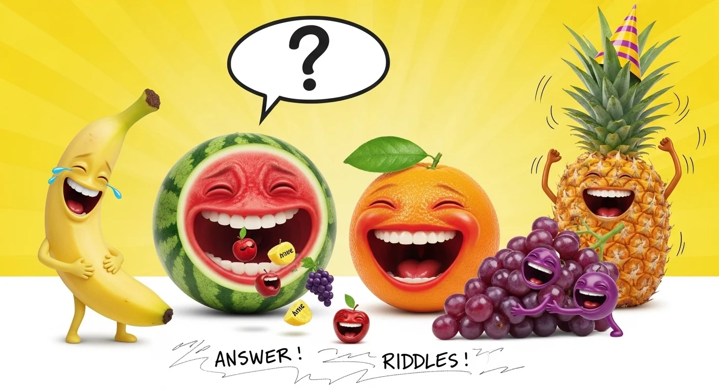 Easy Fruit Riddles with Answers