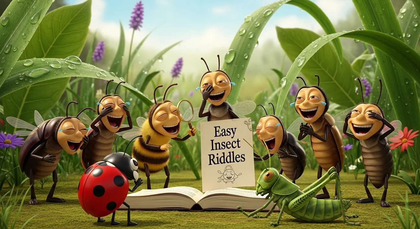 Easy Insect Riddles with Answers