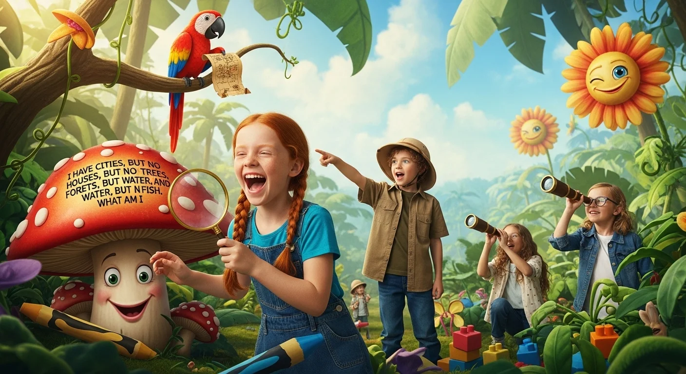 Exploration Riddles Kids with Answers