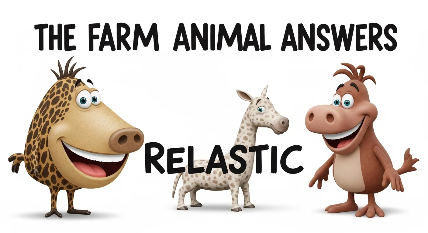 Farm Animal Riddles with Answers in English