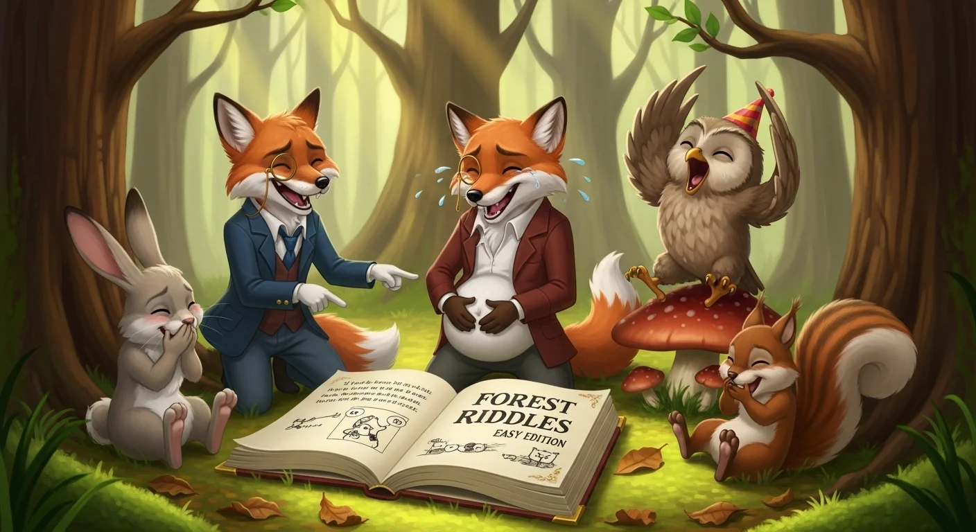 Forest Riddles Easy for Adults