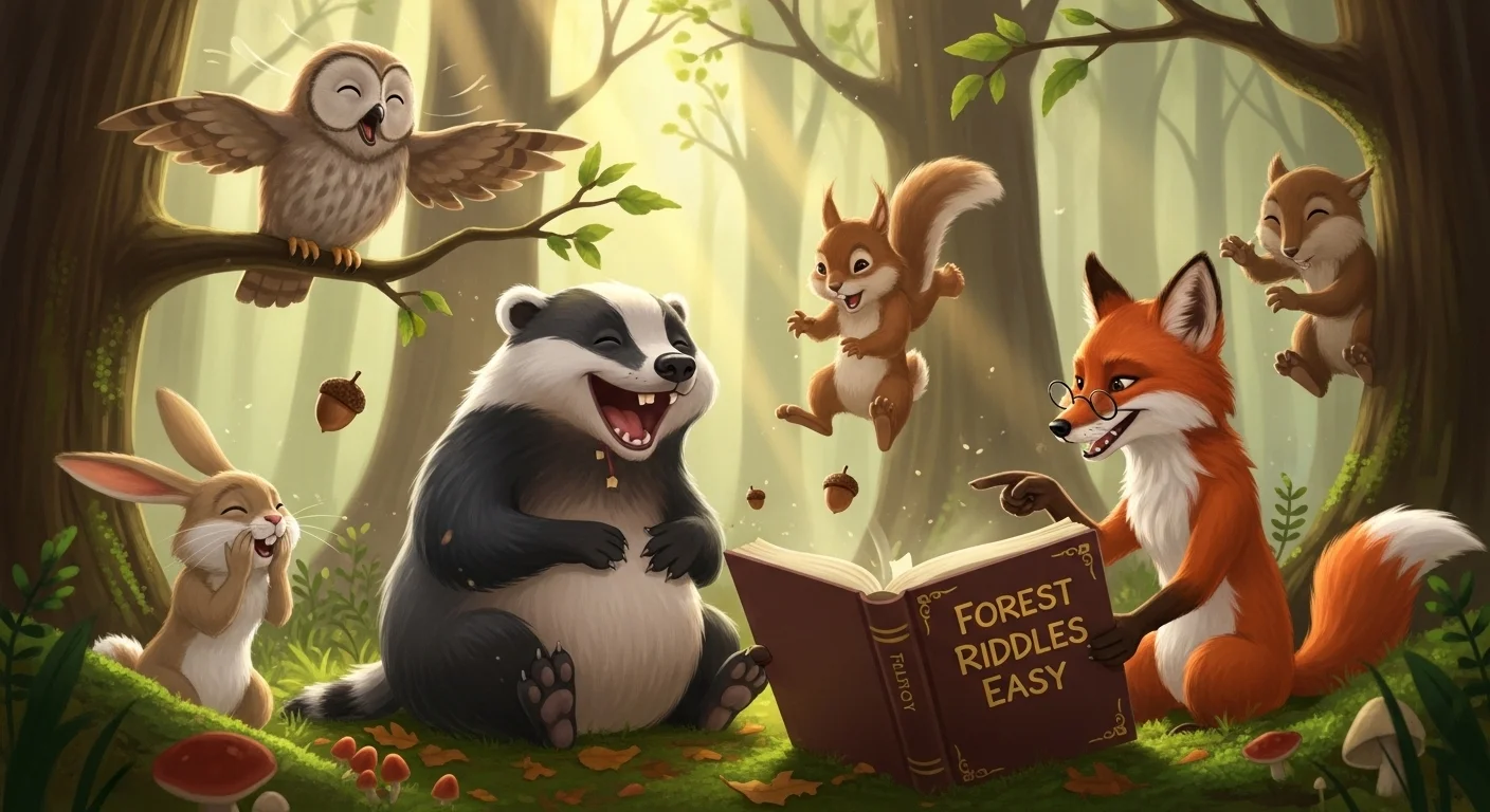 Forest Riddles Easy with Answers