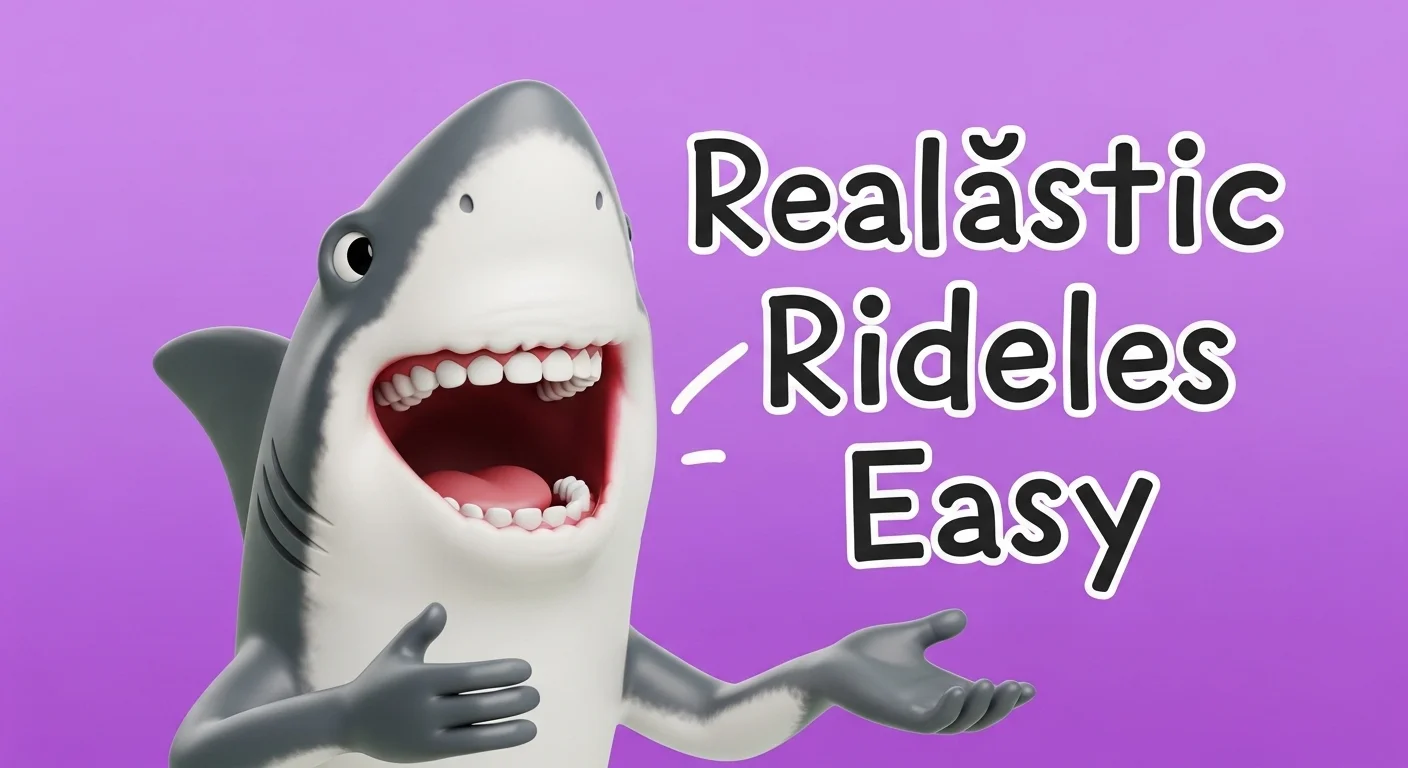 Friendly & Cool Shark Riddles