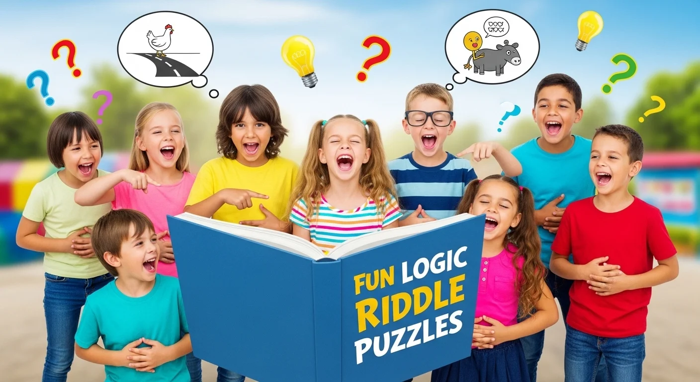 Fun Logic Riddle Puzzles for Kids with Answers