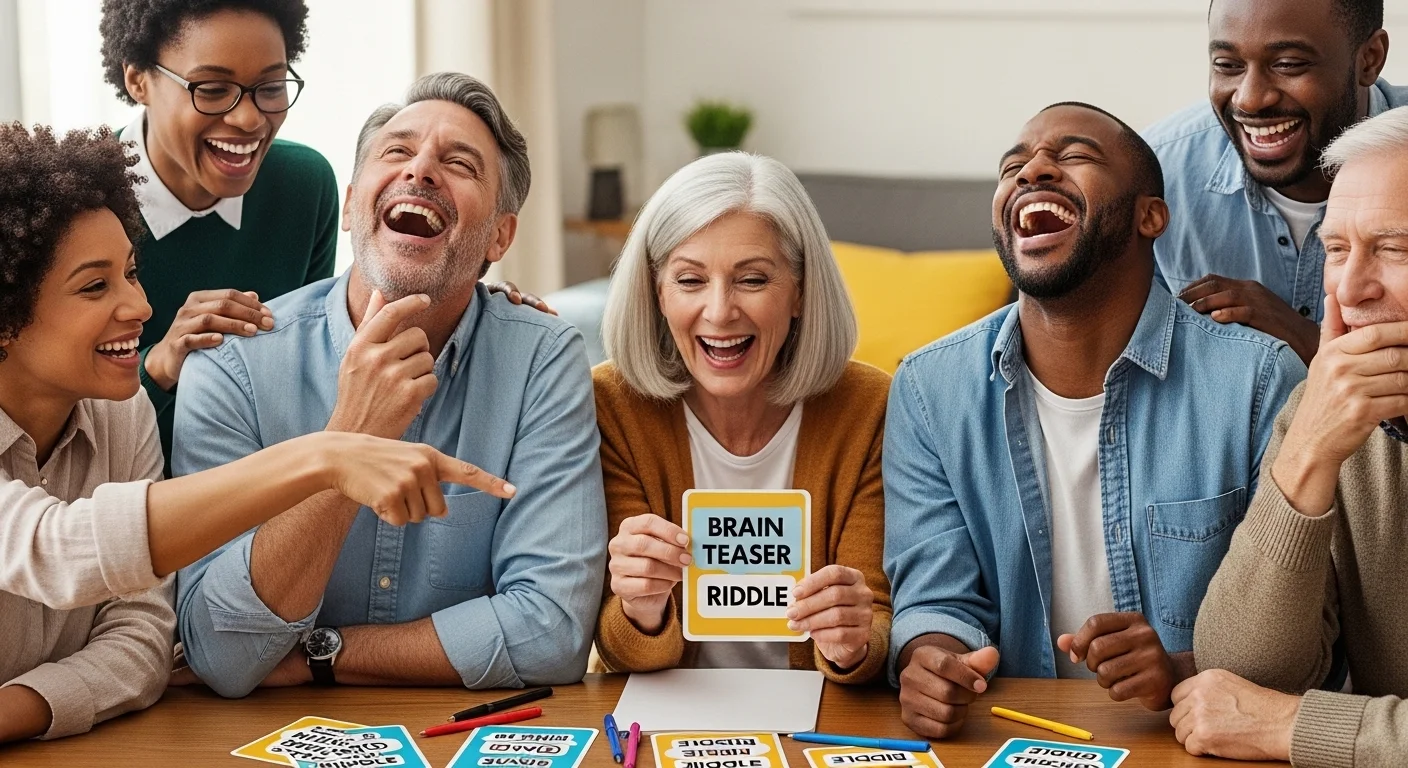 Fun brain teaser riddles for adults with answers