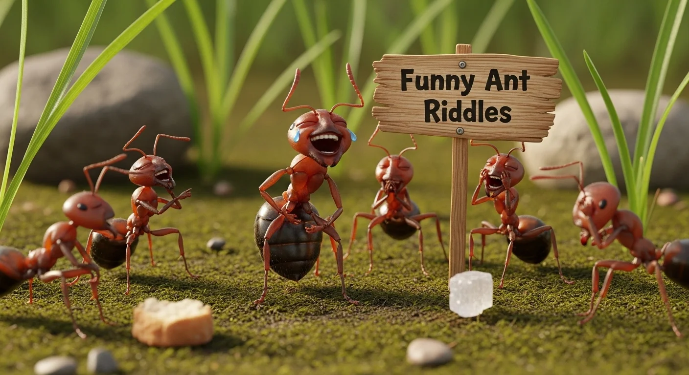 Funny Ant Riddles with Answers