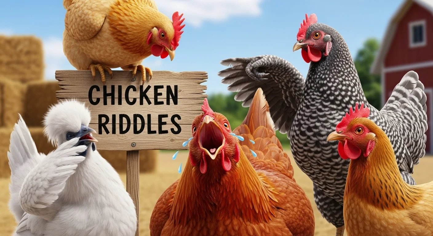 Funny Chicken Riddles with Answers