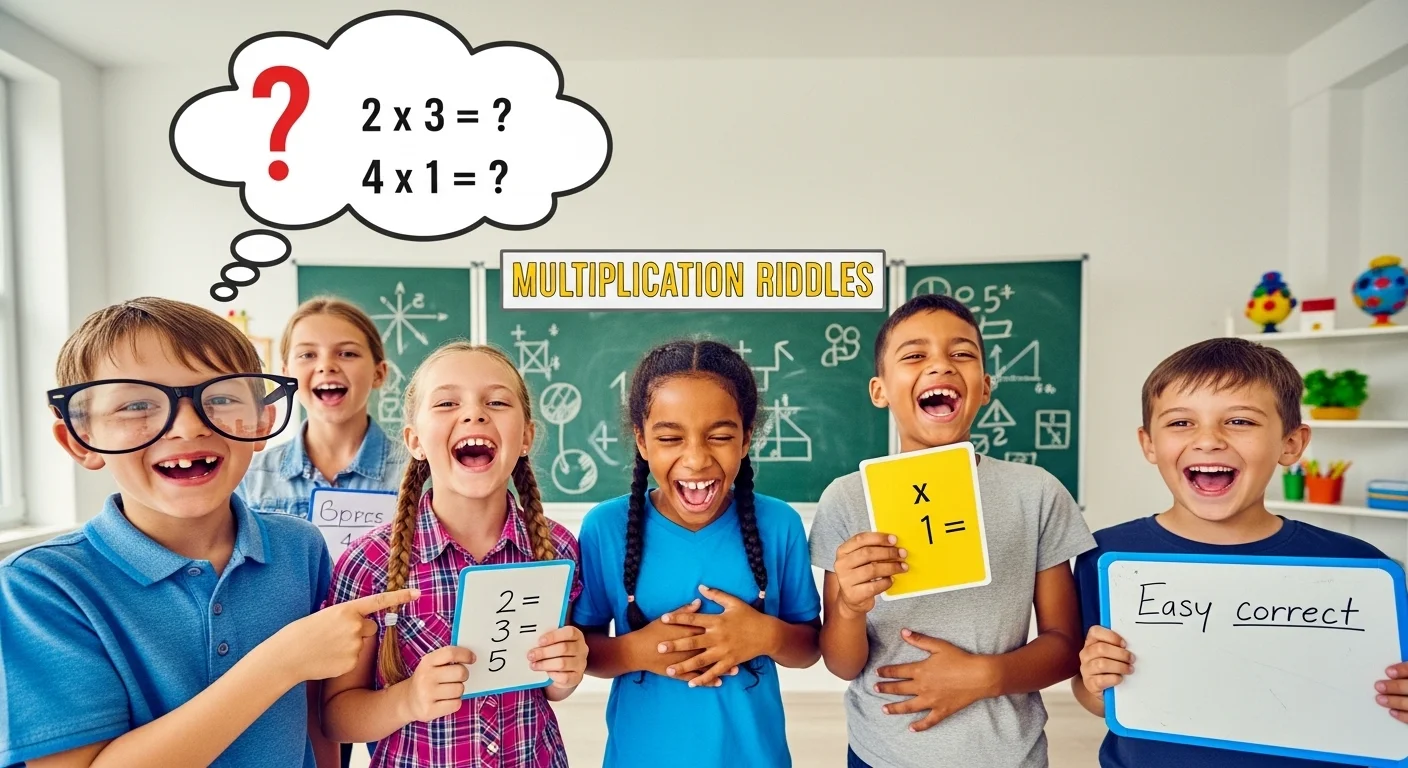 Funny Math Riddles with Answers