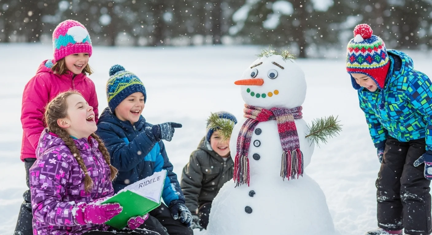 Funny Snow Riddles for Kids