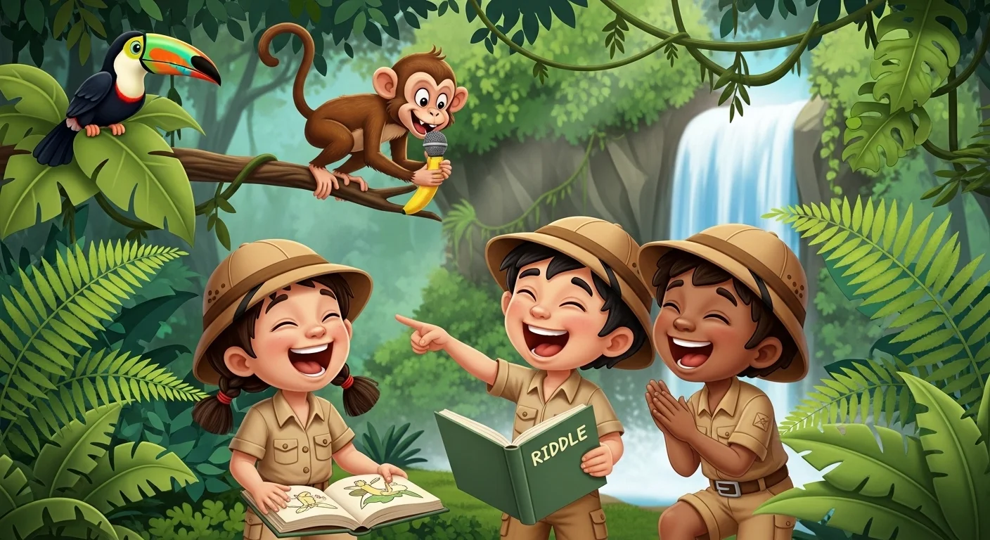 Jungle Riddles About Big Animals