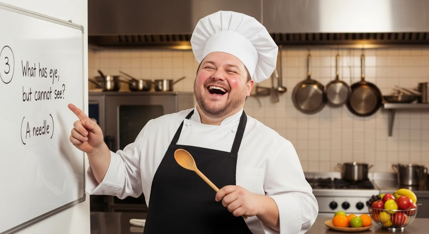 Kitchen Riddles Easy with Answers