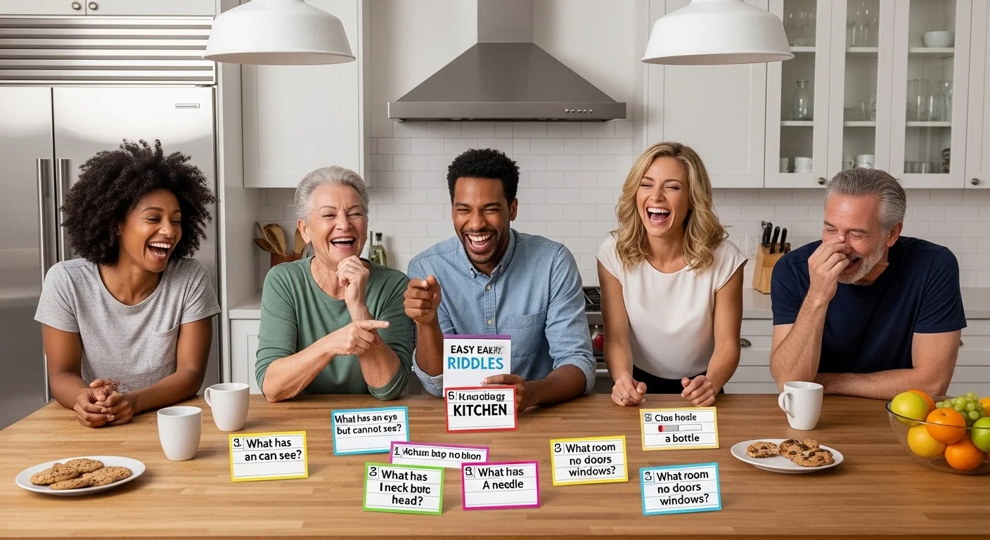 Kitchen Riddles for Treasure Hunt