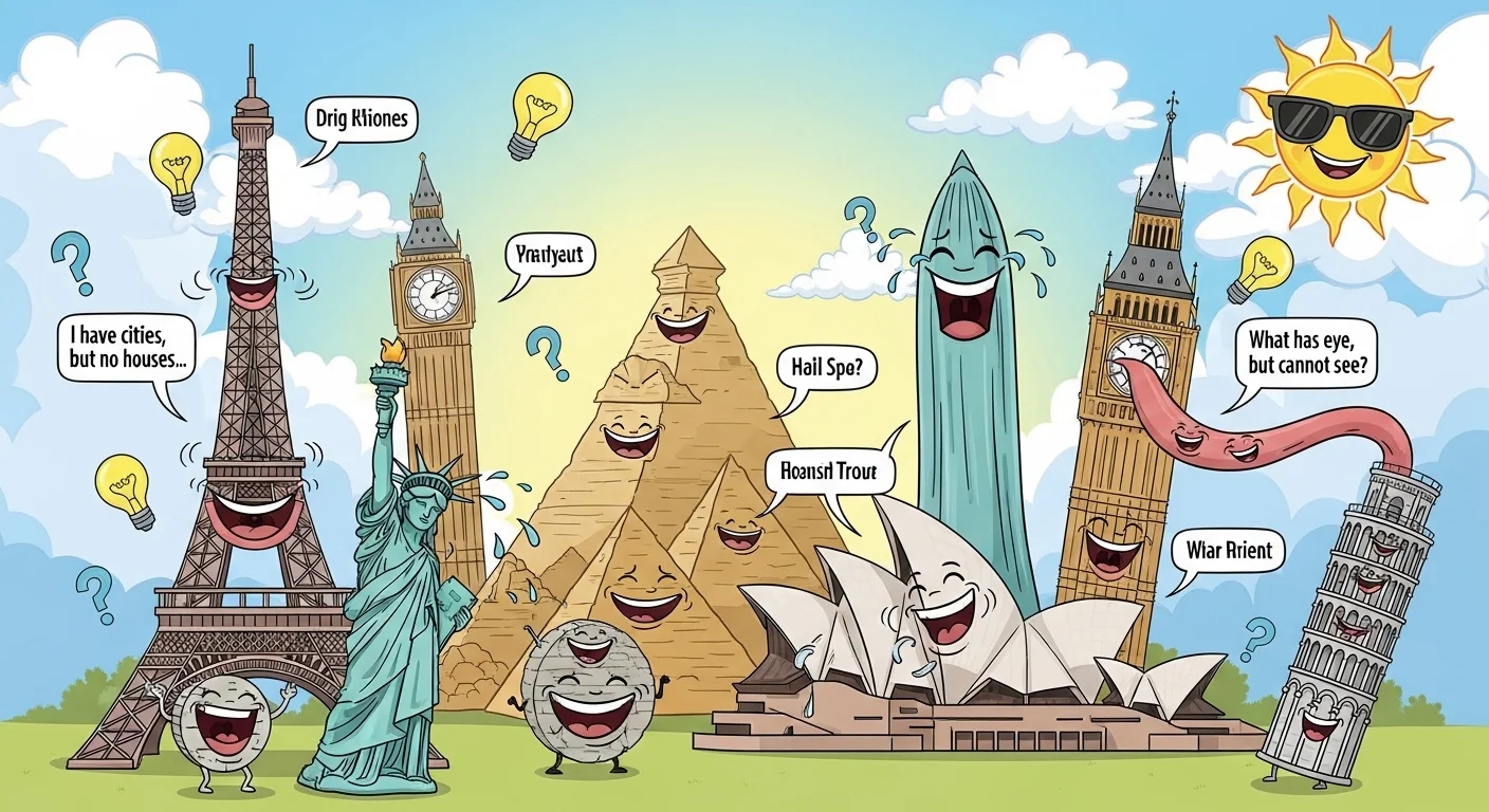 Landmark Riddles Easy for Adults