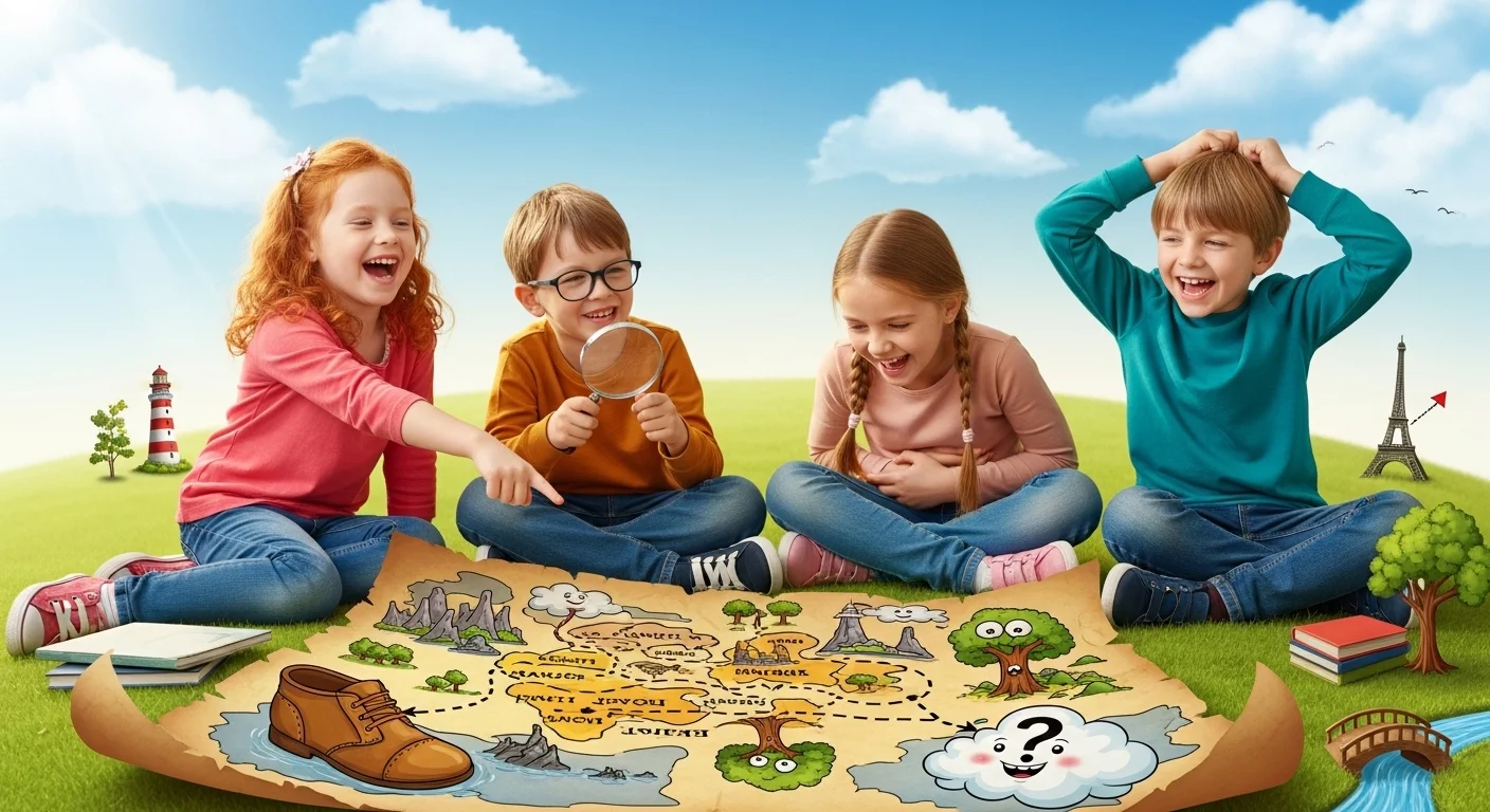 Location riddles kids with answers