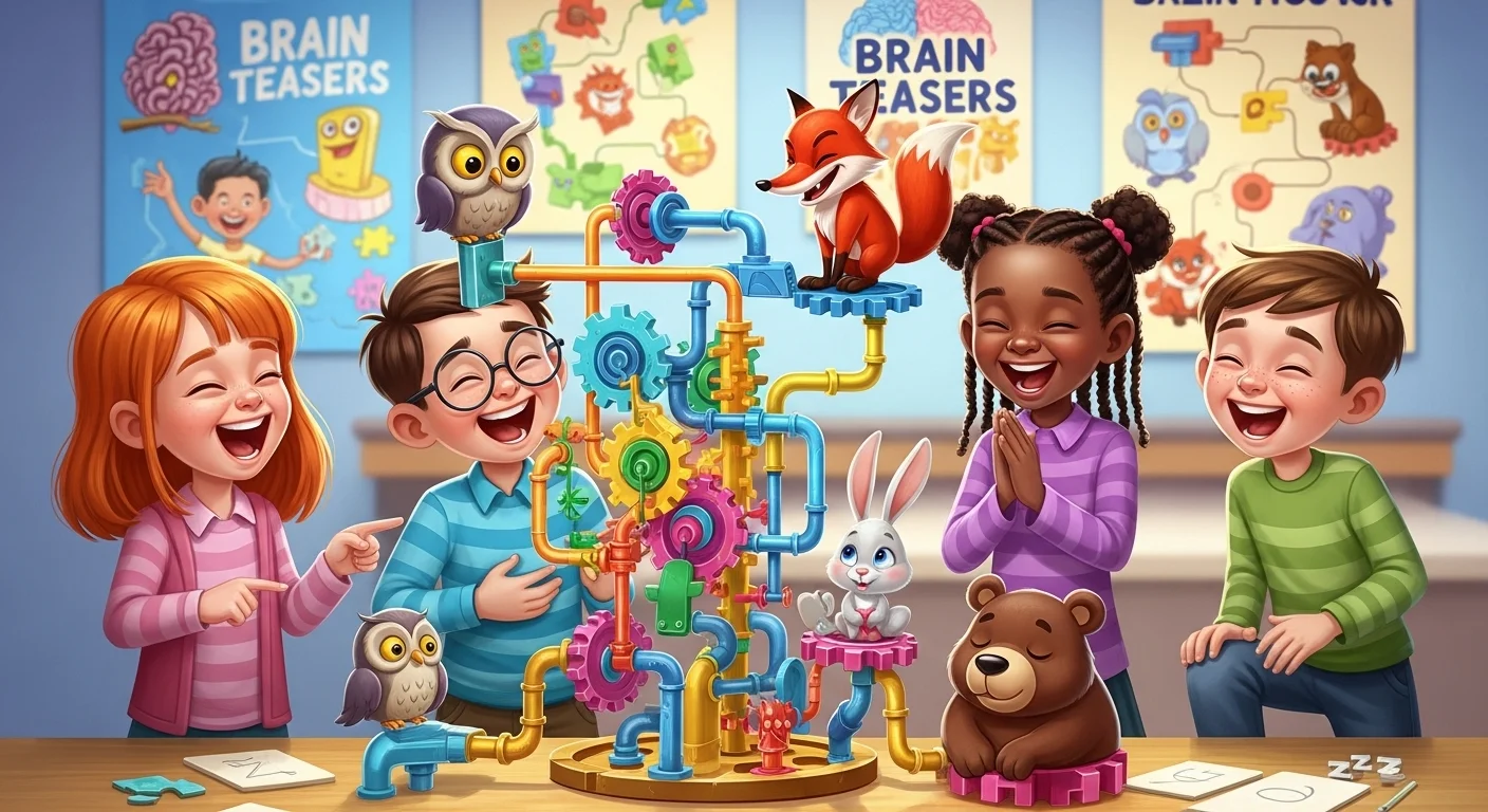 Logic Puzzles for Kids with Answers PDF