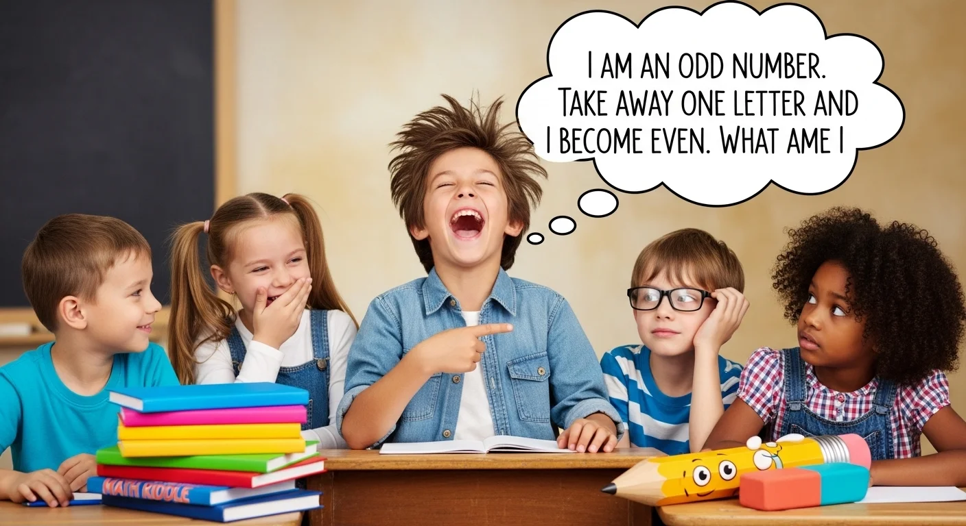 Math Riddle Puzzles for Beginners with Answers