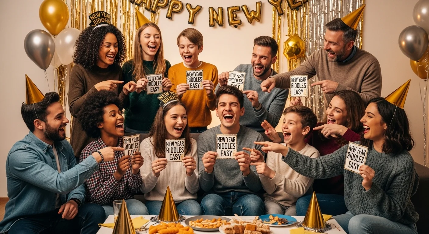 New Year Riddles Easy with Answers