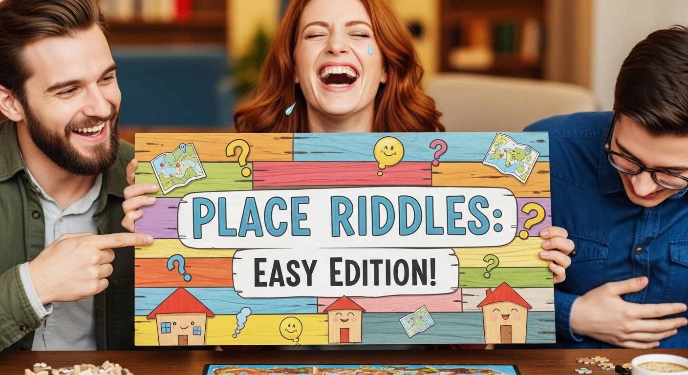 Place Riddles Easy with Answers