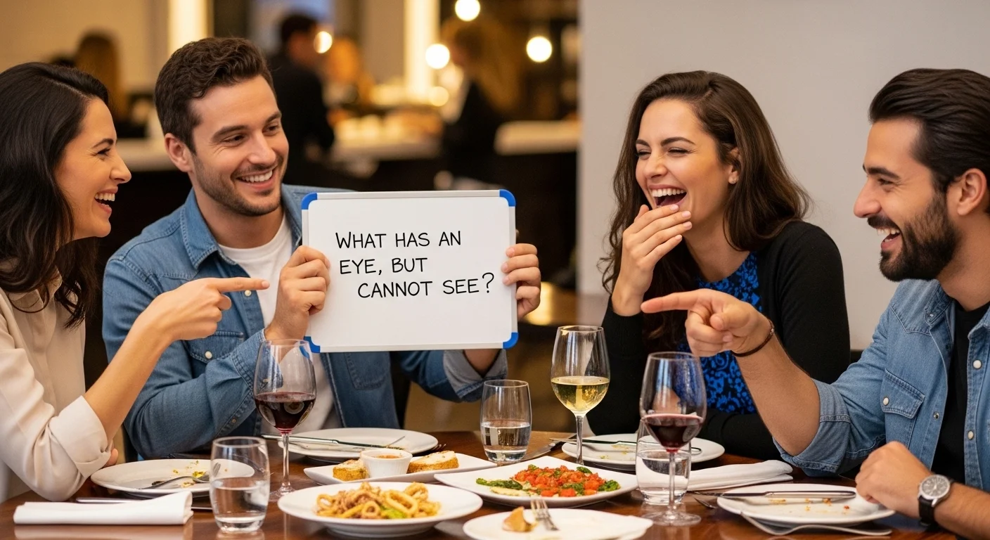 Restaurant Riddles Clean for Adults