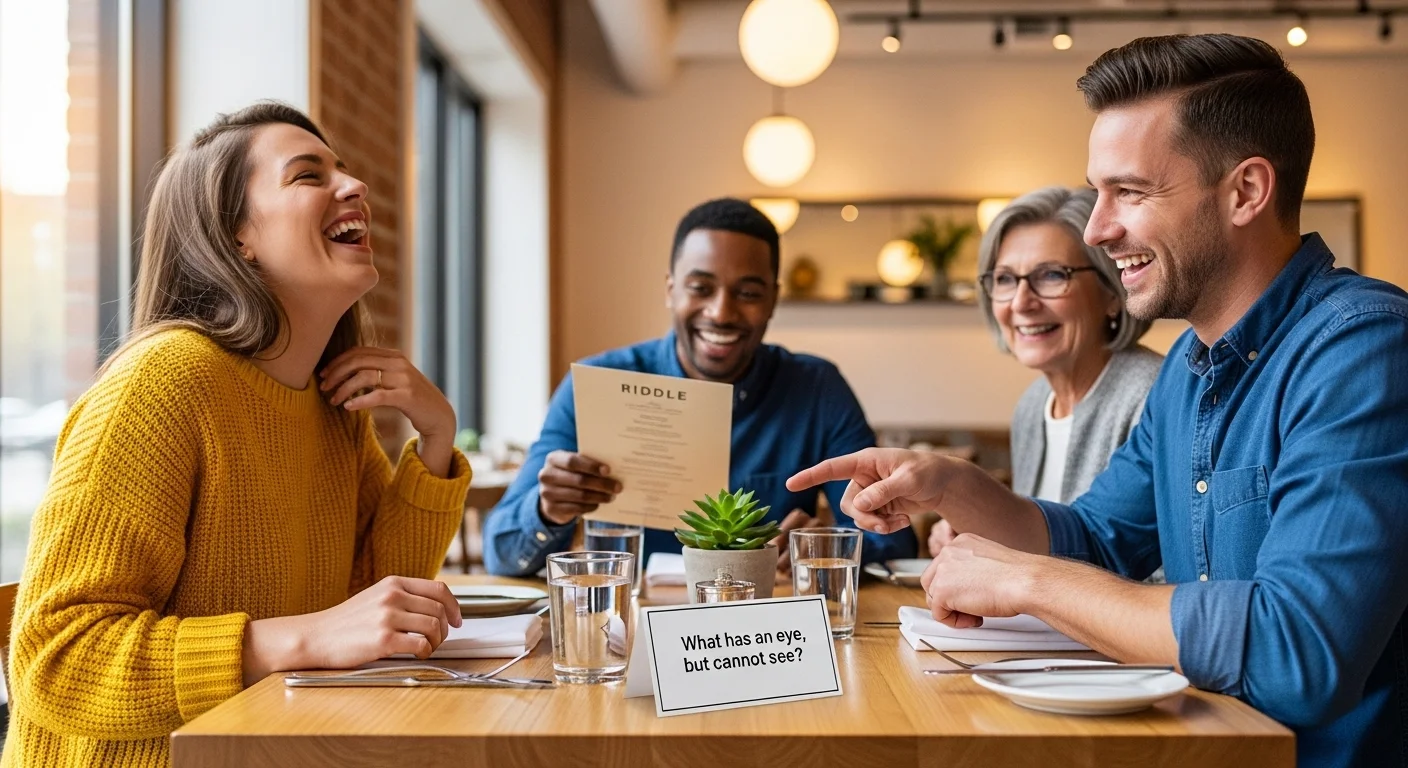 Restaurant Riddles Clean with Answers