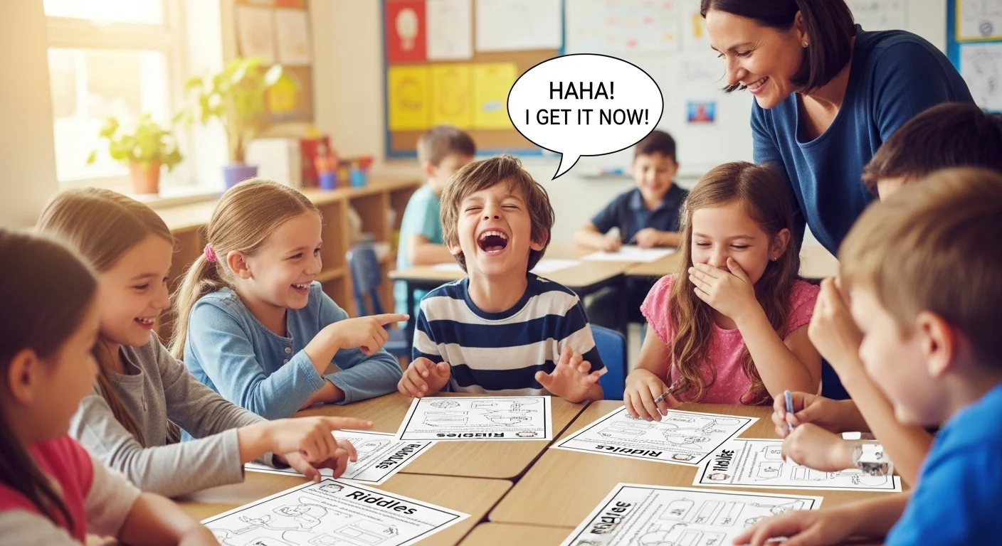 Riddle Worksheets for Schools PDF