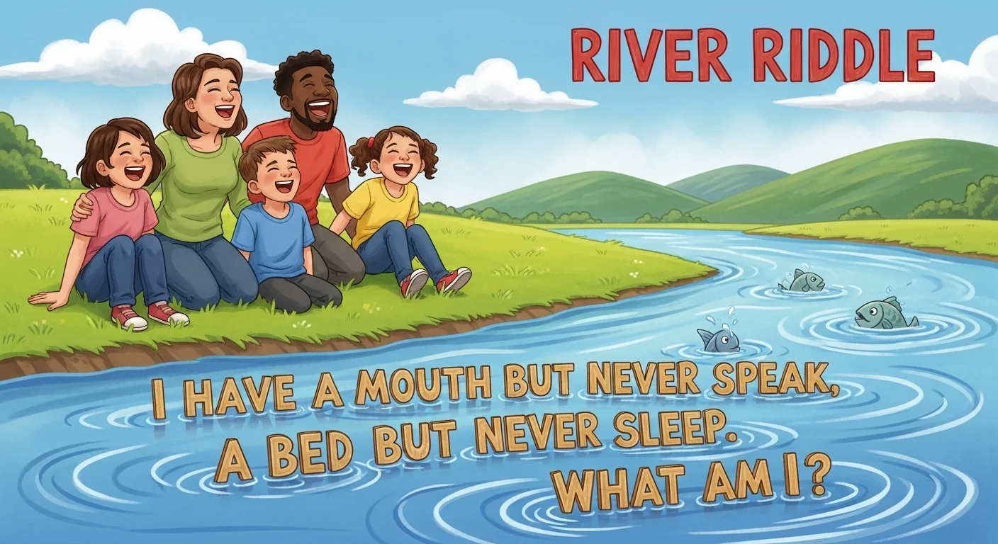 River Riddle for Kids