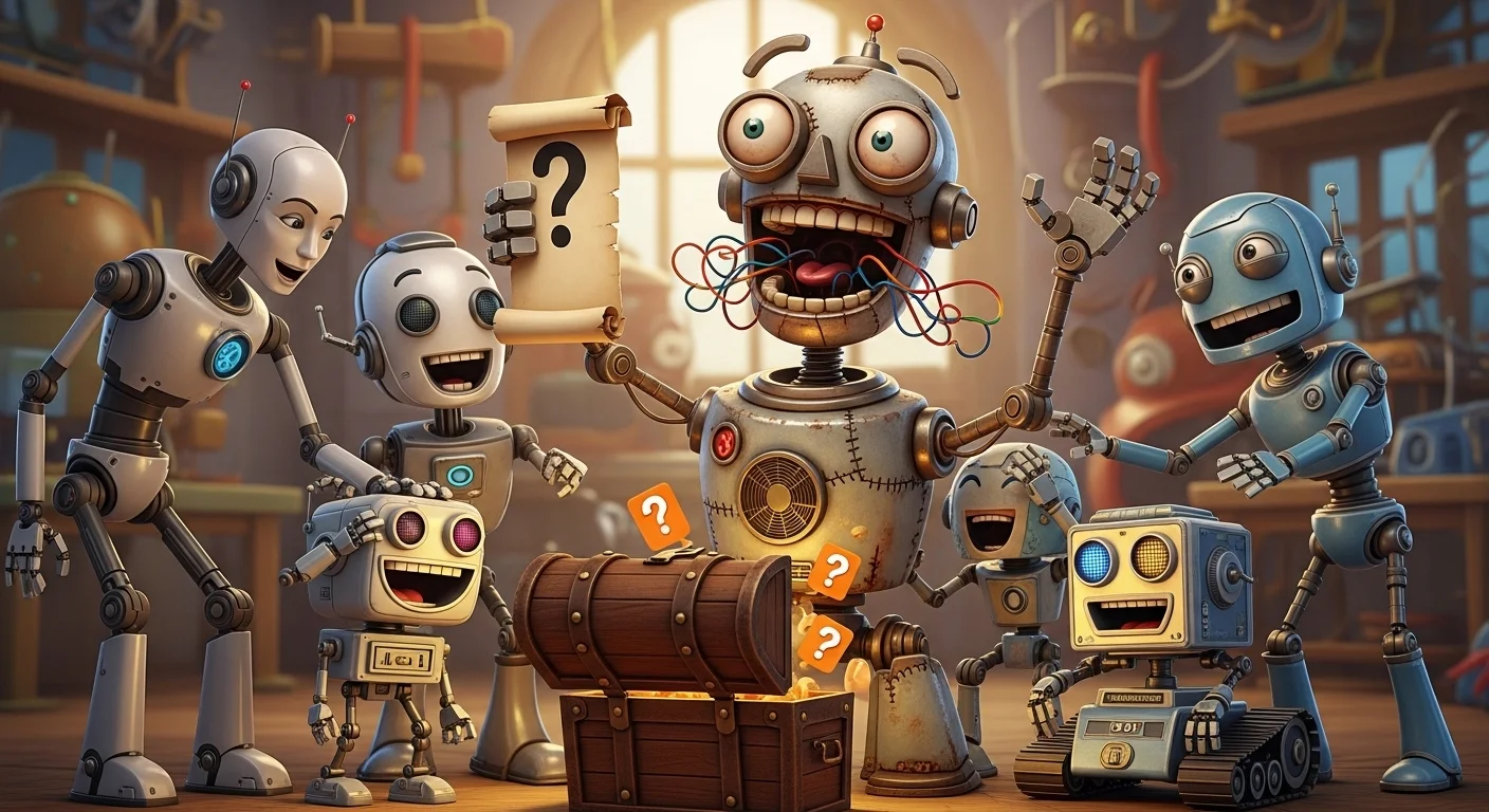 Robot Riddles for Kids with Answers