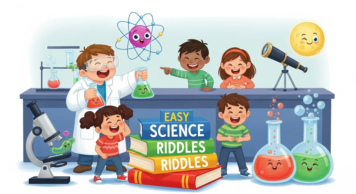 Science Riddles for Kids Easy PDF