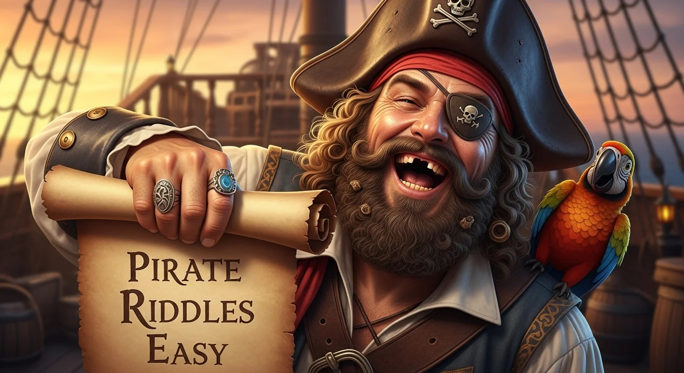 Simple Pirate Riddles for Kids