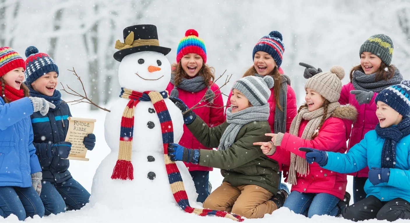 Snow Riddles for Kids with Answers